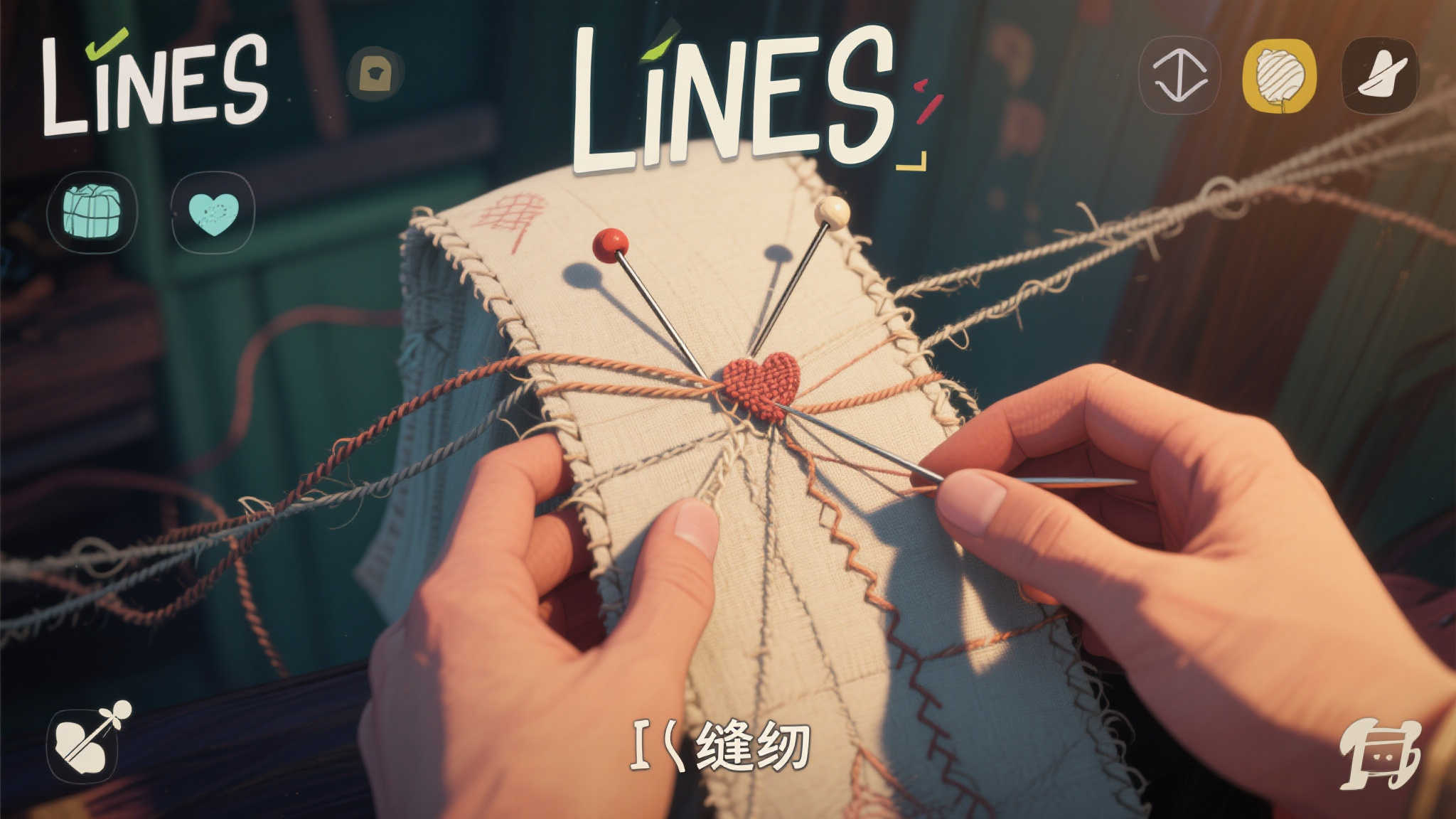 创意冒险游戏《LiNeS》：以“缝纫”艺术解开旅途中的重重谜团