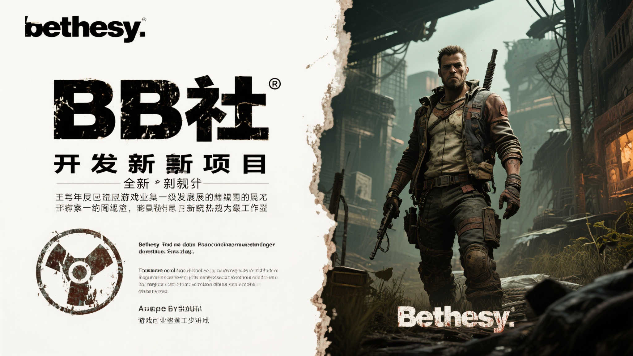 外媒透露B社或正在构思《辐射》新计划，开发尚处初期状态