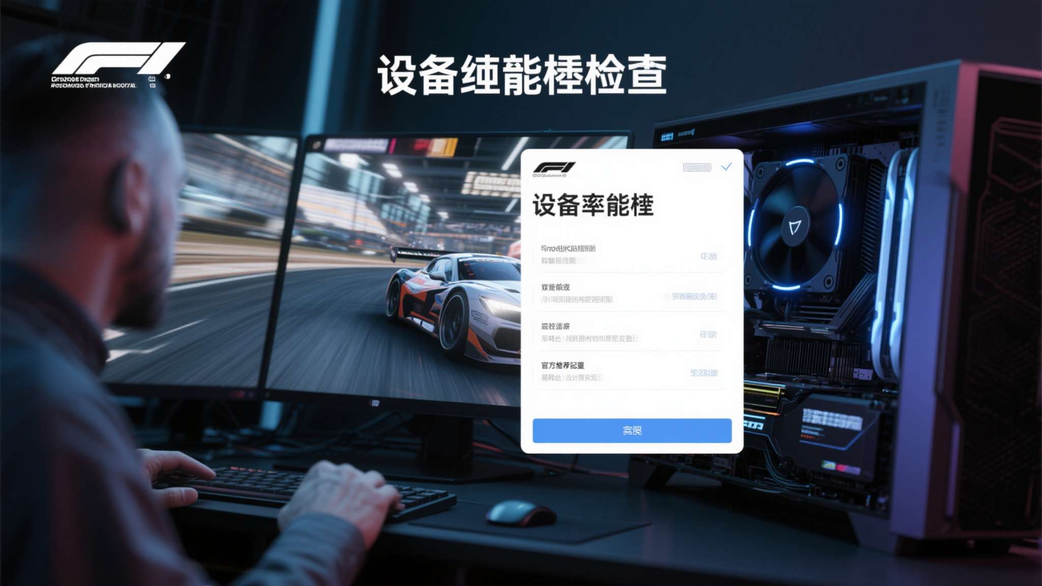 设备性能自检：对于PC玩家而言，赛车游戏对显卡和帧率要求较高，建议提前对照官方推